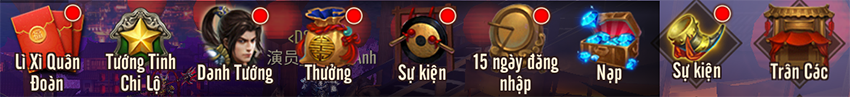 Menu sự kiện